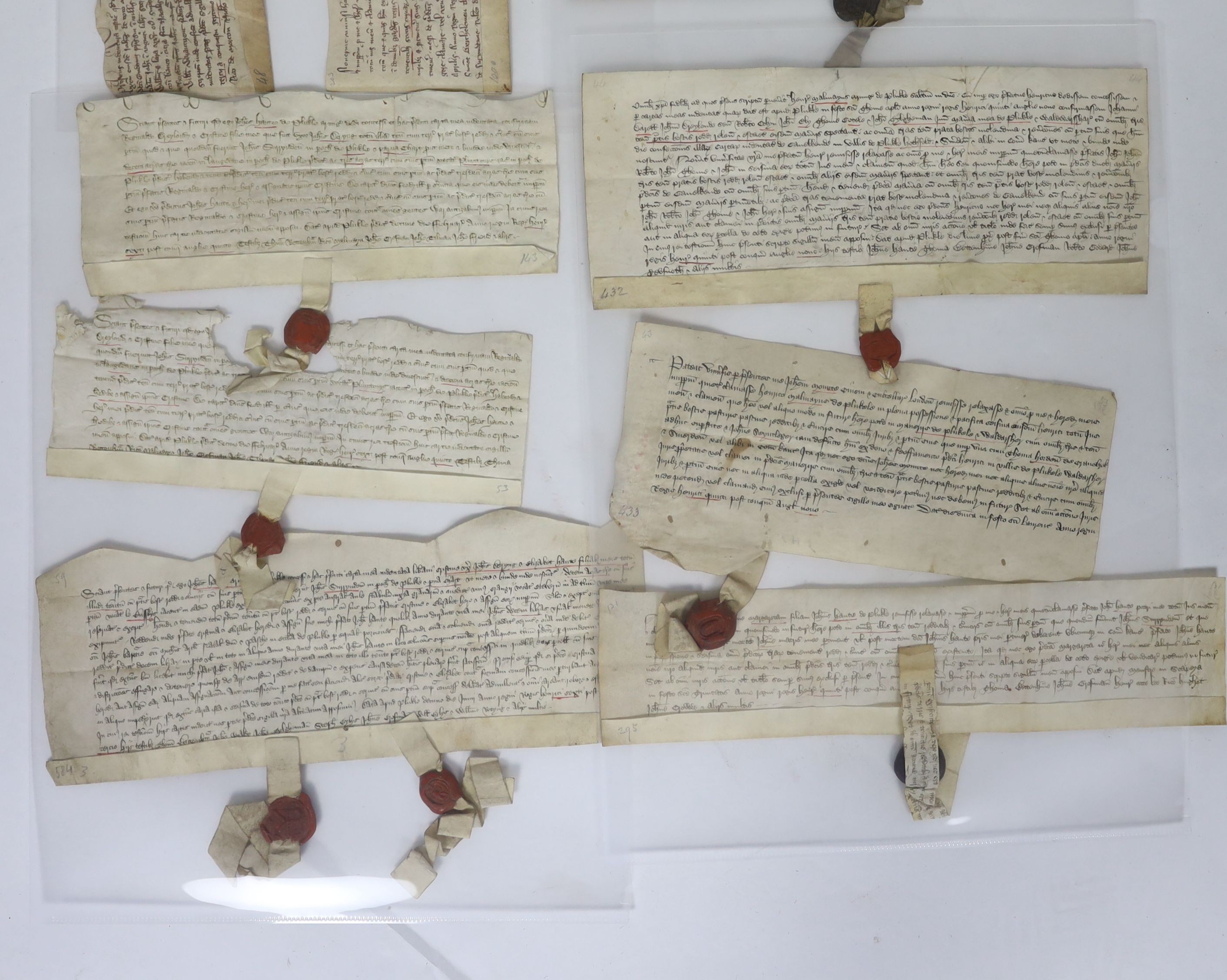 A Collection of deeds and documents relating chiefly to Kent, 1264-1654, from the collection of Thomas Godfrey Godfrey-Faussett (1829-1877)